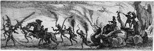 Lot 5570, Auction  102, Callot, Jacques, Entrée de MM. de Couvonge et de Chalabre