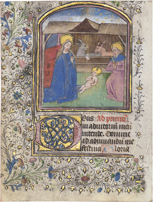 Lot 1004, Auction  106, Stundenbuchminiaturen, 3 Miniaturen 