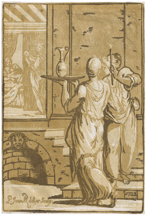 Lot 5327, Auction  109, Zanetti, Antonio Maria, Die Geburt der Maria. 