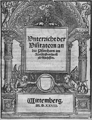 Los 568 - Melanchthon, Philipp - Unterricht der Visitatorn an die Pfarrhern im Kurfürstenthumm zu Sachssen - 0 - thumb