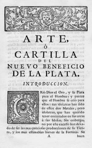 Los 2032 - Torre Barrio y Lima, Lorenzo Felipe de la - Arte, ó cartilla del nuevo beneficio de la plata + Resumen del arte - 0 - thumb