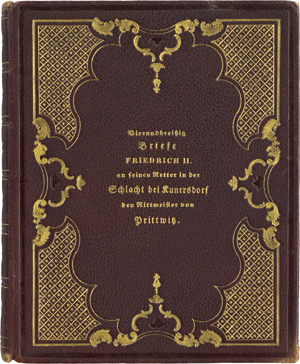 Los 2565 - Friedrich II., der Große - Sammlung von 34 Briefen an Joachim von Prittwitz - 0 - thumb