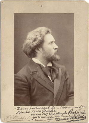 Los 2708 - Busoni, Ferruccio - Porträtfoto mit Widmung - 0 - thumb