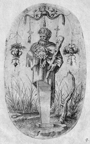 Los 5156 - Mignon, Jean - Herme mit Herkules mit dem Löwenfell und der Keule - 0 - thumb