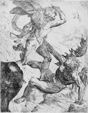 Los 5183 - Possenti, Giovanni Pietro - Der Erzengel Michael vertreibt Luzifer - 0 - thumb