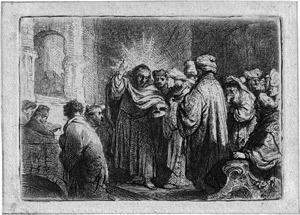 Los 5187 - Rembrandt Harmensz. van Rijn - Der Zinsgroschen - 0 - thumb