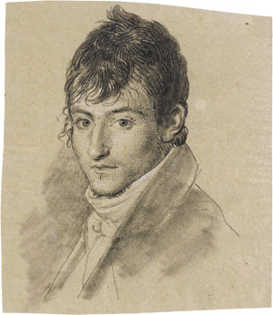 Lot 6485, Auction  112, Lemoine, Jacques Antoine Marie, Bildnis eines jungen Mannes (Selbstportrait des Künstlers?)