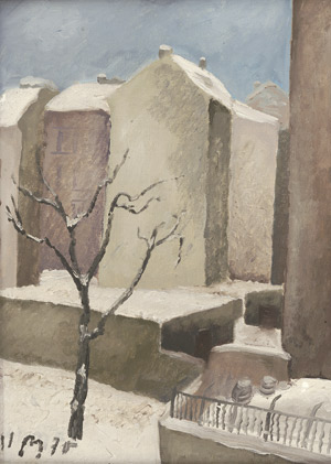 Los 7267 - Mühlenhaupt, Kurt - Berliner Häuser im Winter - 0 - thumb