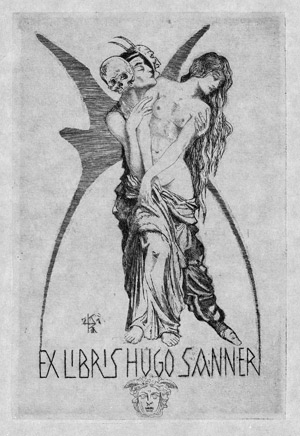 Lot 5411, Auction  115, Ritter, Karl, Ex Libris Hugo Sanner