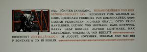 Lot 3445, Auction  116, Pan, Hrsg. von der Genossenschaft Pan