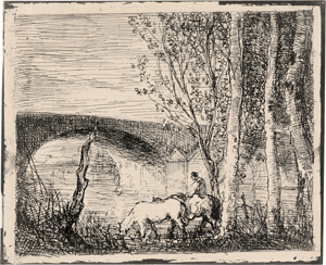Lot 5307, Auction  118, Daubigny, Charles-François, Le pont