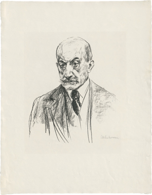 Lot 7123, Auction  118, Liebermann, Max, Selbstporträt