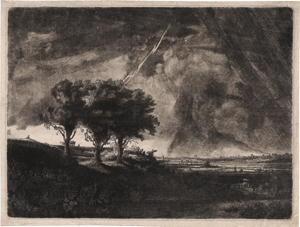 Lot 5417, Auction  119, Baillie, William, Die drei Bäume