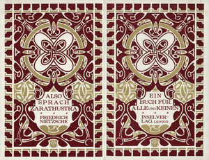 Lot 3664, Auction  120, Nietzsche, Friedrich, Also sprach Zarathustra