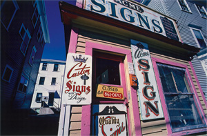 Lot 4117, Auction  120, Callahan, Harry, Acme Sign Shop, Providence