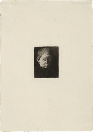 Lot 5424, Auction  120, Leibl, Wilhelm, Bildnis eines Knaben