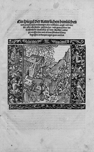 Lot 1358, Auction  122, Grünpeck, Joseph, Ein spiegel der naturlichen himlischen vnd prophetischen sehungen 