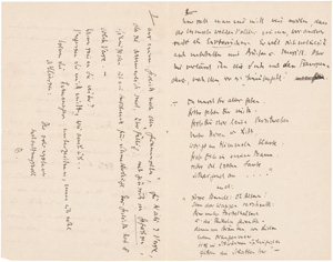 Lot 2302, Auction  122, Benn, Gottfried, Sammlung von 8 Briefen 1933