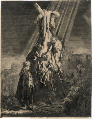 Lot 5182, Auction  122, Rembrandt Harmensz. van Rijn, Die Große Kreuzabnahme