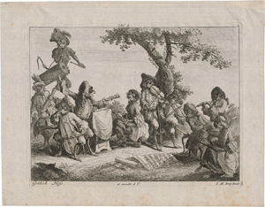 Lot 5273, Auction  122, Frey, Johann Michael, Das Affenkonzert