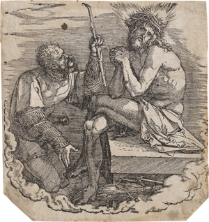Lot 5555, Auction  122, Dürer, Albrecht, Titelblatt mit dem Schmerzensmann