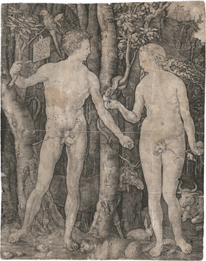 Lot 5566, Auction  122, Dürer, Albrecht, Adam und Eva