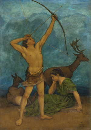 Lot 6179, Auction  122, Thoma, Hans, Apoll und Diana