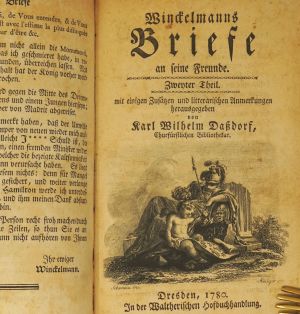 Lot 2164, Auction  123, Winckelmann, Johann Joachim, Briefe an seine Freunde