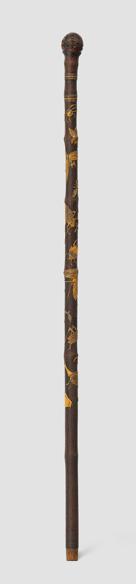 Lot 2165, Auction  123, Entomologen-Spazierstock, Entomologen-Spazierstock. Holzschuss 