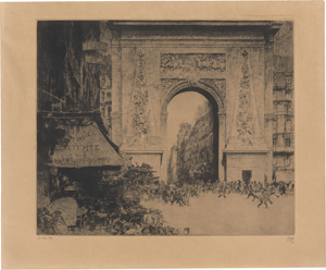 Lot 8086, Auction  123, Bruycker, Jules de, Porte S'Denis Paris