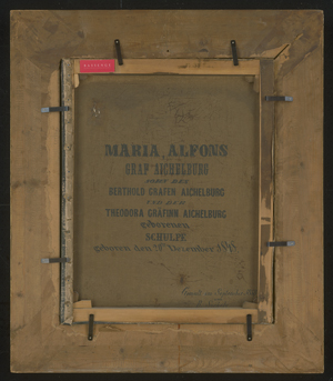 Los 6084 - Székely von Adamos, Bertalan - Bildnis des Maria Alfons Graf Aichelburg in dunkler Reitjacke - 2 - thumb