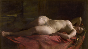 Los 6149 - Französisch - um 1900. Liegender Frauenakt in felsiger Landschaft - 0 - thumb