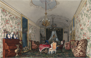 Los 6662 - Ukhtomskij, Konstantin Andreyevich - Salon der Zarin Alexandra Fjodorowna im Palazzo Butera-Wilding all'Olivuzza in Palermo - 0 - thumb