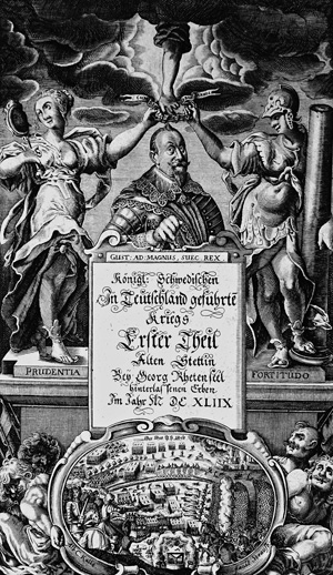 Los 88 - Chemnitz, Bogislaus Philipp von - Königlichen Schwedischen in Teutschland geführten Kriegs erster Theil. Stettin, Erben G. Rhete bzw. Stockholm, J. Janssonius, 1648 - 0 - thumb