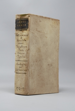 Los 449 - Arpe, Peter Friedrich - Sammelband mit drei Okkulten Werken. Verschiedene Orte und Drucker, 1712-1717 - 2 - thumb