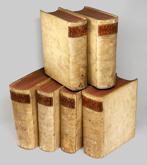 Lot 475, Auction  125, Leyser, August, Meditationes ad pandectas. Editio tertia correctior. Leipzig und Wolfenbüttel, Johann Christoph Meisner, 1741-1748