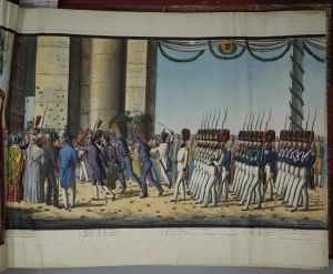 Los 858 - Busuttil, Salvatore - Origine e istituzione della processione del Corpus Domini. Rom, D. Minelli, um 1838 - 2 - thumb