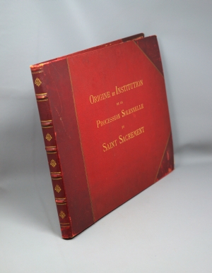 Los 858 - Busuttil, Salvatore - Origine e istituzione della processione del Corpus Domini. Rom, D. Minelli, um 1838 - 7 - thumb