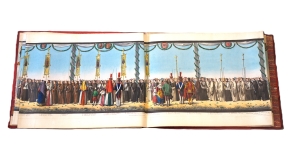 Los 858 - Busuttil, Salvatore - Origine e istituzione della processione del Corpus Domini. Rom, D. Minelli, um 1838 - 8 - thumb