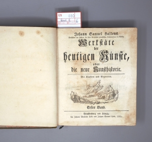 Los 880 - Halle, Johann Samuel - Werkstäte der heutigen Künste. Brandenburg und Leipzig, J. Wendelin und J. S. Halle, 1761-1779. - Einzige Ausgabe - 6 - thumb