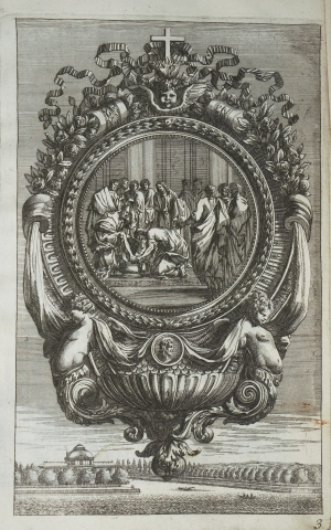 Los 889 - Le Pautre, Jean - Différents Desseins pour faire des Plaques et Eaubenistiers. Nürnberg, Jacques Sadrart, um 1670 - 4 - thumb