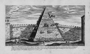 Lot 905, Auction  125, Sadeler, Aegidius, Vestigi delle antichita di Roma Tivoli Pozzuolo et altri luochi. Prag, Sadeler, 1606. - Mit zahlreichen Veduten Roms