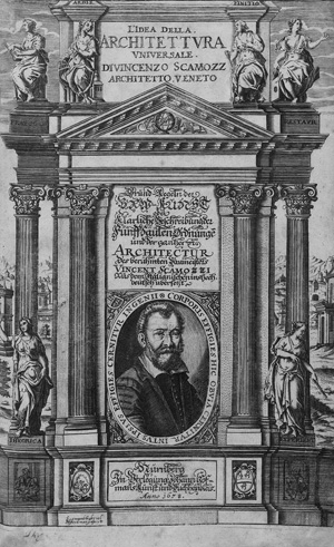 Lot 908, Auction  125, Scamozzi, Vincenzo, Klärliche Beschreibung der fünff Säulen-Ordnungen. Sulzbach, A. Lichtenthaler für Nürnberg, J. Hoffmann, 1678. - Erste deutsche Ausgabe 