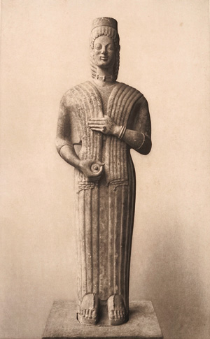 Los 924 - Wiegand, Theodor - Die altattische stehende Göttin in Berlin - 0 - thumb