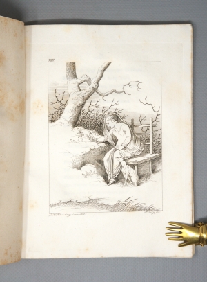 Los 1662 - Mädler, Minna von - Lilli in zehn Liedern. Hannover, Hahn, 1826. - Aus dem Besitz der Königin Marie von Hannover (1818-1907) - 3 - thumb