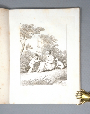 Los 1662 - Mädler, Minna von - Lilli in zehn Liedern. Hannover, Hahn, 1826. - Aus dem Besitz der Königin Marie von Hannover (1818-1907) - 5 - thumb