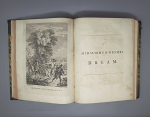Los 1721 - Shakespeare, William - The works in six volumes. Oxford, Theater, 1744. - Vollständige Reihe mit den Vorworten von A. Pope und N. Rowe - 4 - thumb