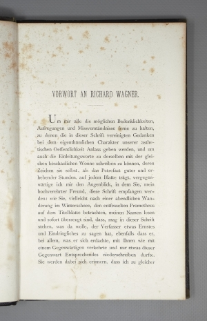 Los 1797 - Nietzsche, Friedrich - Die Geburt der Tragödie. Leipzig, E. W. Fritzsch, 1872. - Erste Ausgabe - 4 - thumb