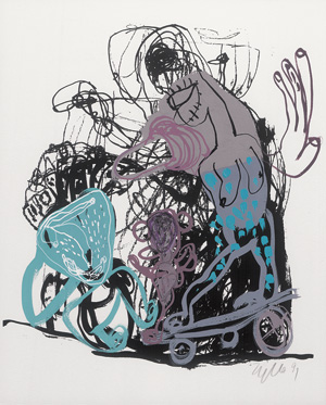 Los 3074 - Döring, Stefan - Ungebrochene Fragmente. Berlin, Ursus Press, 1991. - Mit Siebdrucken von K. Zylla. 70 Exemplare - 0 - thumb
