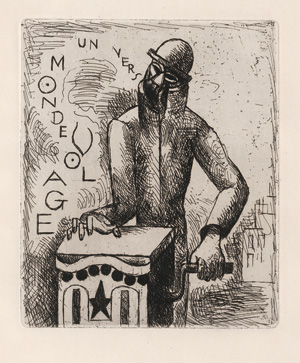 Lot 3132, Auction  125, Hertz, Henri und Gromaire, Marcel - Illustr., Vers un monde volage. Paris, Seheur, 1926